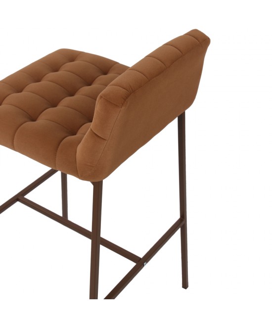 MERLO ΣΚΑΜΠΟ BAR CARAMEL 48x49x89cm