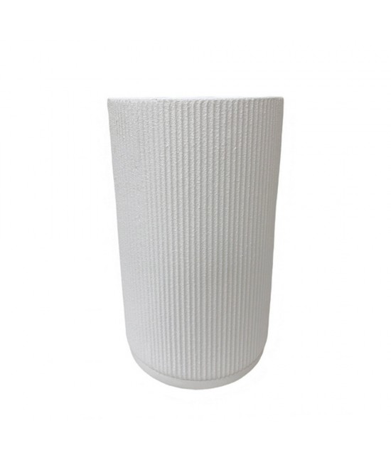 STYLOS SIDE TABLE ΛΕΥΚΟ 34x34x58cm