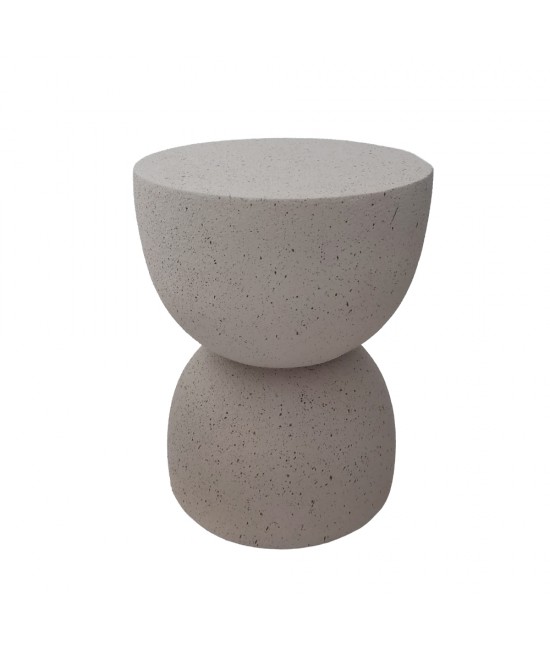 DUO SIDE TABLE TERRAZZO 34x34x45cm