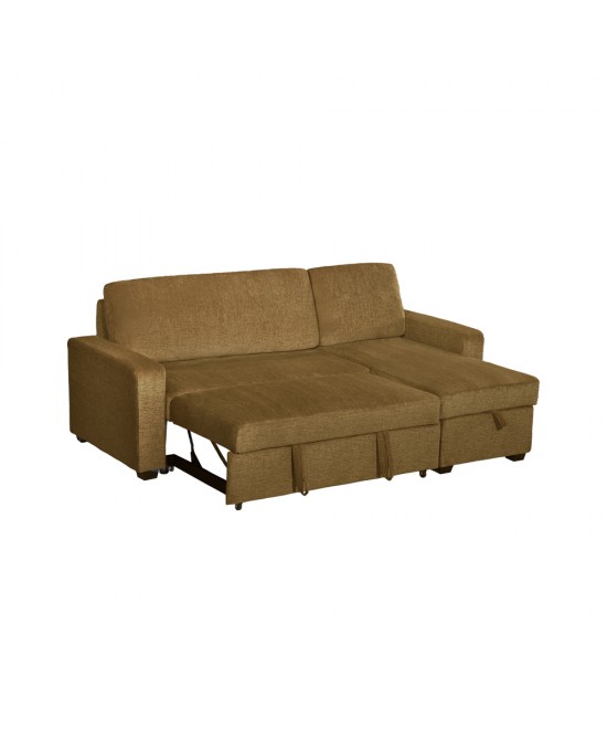 TRESOR ΚΑΝΑΠΕΣ ΚΡΕΒΑΤΙ ΓΩΝΙΑ ΑΝΑΣΤΡΕΨΙΜΗ DIJON 223x145x91cm