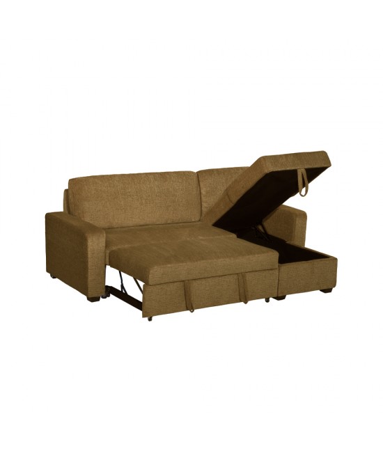 TRESOR ΚΑΝΑΠΕΣ ΚΡΕΒΑΤΙ ΓΩΝΙΑ ΑΝΑΣΤΡΕΨΙΜΗ DIJON 223x145x91cm