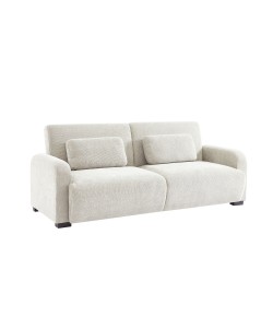 NUBO ΚΑΝΑΠΕΣ ΚΡΕΒΑΤΙ 3ΘΕΣΙΟΣ OFF WHITE 213x93x86cm