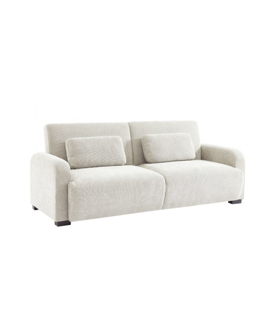 NUBO ΚΑΝΑΠΕΣ ΚΡΕΒΑΤΙ 3ΘΕΣΙΟΣ OFF WHITE 213x93x86cm NUBO ΚΑΝΑΠΕΣ ΚΡΕΒΑΤΙ 3ΘΕΣΙΟΣ OFF WHITE 213x93x86cm