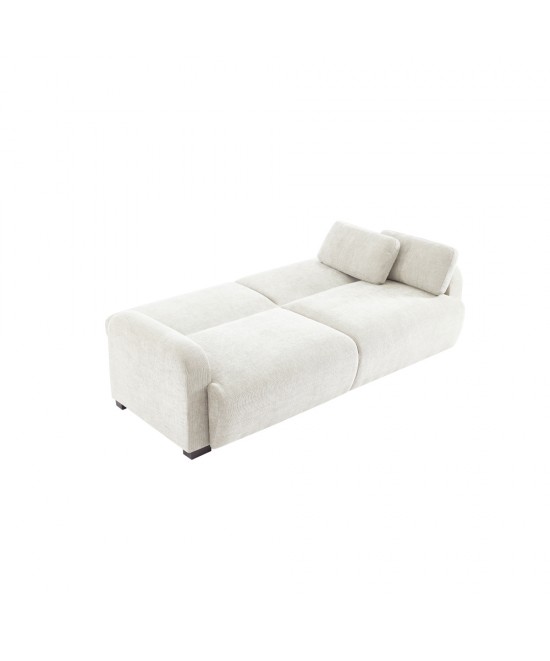 NUBO ΚΑΝΑΠΕΣ ΚΡΕΒΑΤΙ 3ΘΕΣΙΟΣ OFF WHITE 213x93x86cm NUBO ΚΑΝΑΠΕΣ ΚΡΕΒΑΤΙ 3ΘΕΣΙΟΣ OFF WHITE 213x93x86cm
