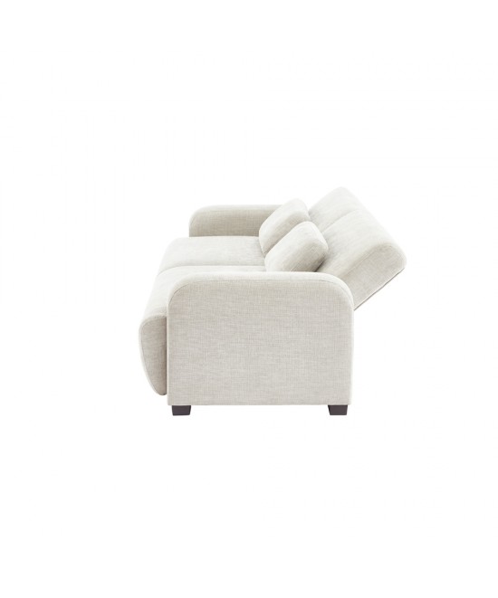 NUBO ΚΑΝΑΠΕΣ ΚΡΕΒΑΤΙ 3ΘΕΣΙΟΣ OFF WHITE 213x93x86cm NUBO ΚΑΝΑΠΕΣ ΚΡΕΒΑΤΙ 3ΘΕΣΙΟΣ OFF WHITE 213x93x86cm