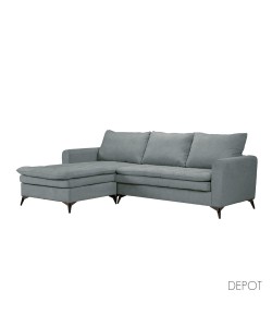 SCANDALO ΚΑΝΑΠΕΣ ΓΩΝΙΑ ΑΝΑΣΤΡΕΨΙΜΗ ΓΚΡΙ ASTI 13 265x188x99cm