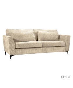 FOREVER ΚΑΝΑΠΕΣ 3ΘΕΣΙΟΣ BEIGE LINCOLN 03 223x96x93cm