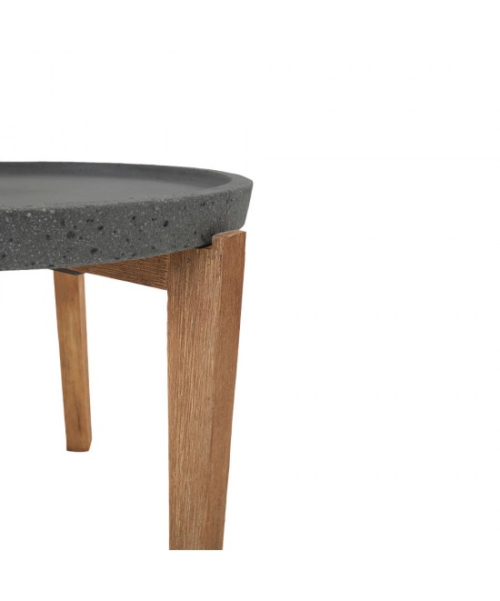 ORRIN COFFEE TABLE ΑΝΘΡΑΚΙ ΦΥΣΙΚΟ 73x73x48cm ORRIN COFFEE TABLE ΑΝΘΡΑΚΙ ΦΥΣΙΚΟ 73x73x48cm