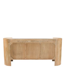 DON ΜΠΟΥΦΕΣ 3ΠΟΡΤΕΣ ΦΥΣΙΚΟ ΛΕΥΚΟ 165x45x75cm