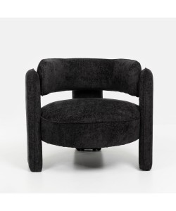 GRADA SMALL ΠΟΛΥΘΡΟΝΑ ΜΑΥΡΟ 79x85x70.5cm