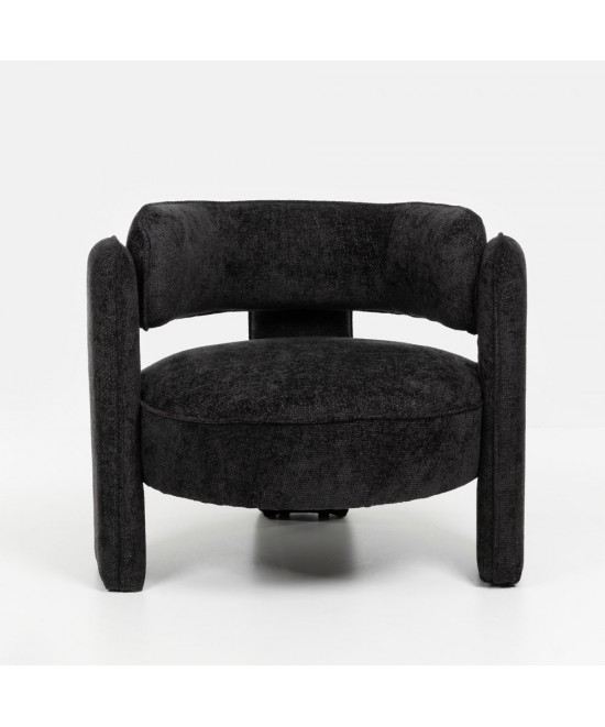 GRADA SMALL ΠΟΛΥΘΡΟΝΑ ΜΑΥΡΟ 79x85x70.5cm