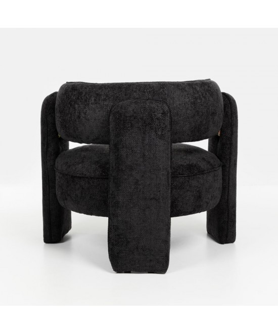 GRADA SMALL ΠΟΛΥΘΡΟΝΑ ΜΑΥΡΟ 79x85x70.5cm