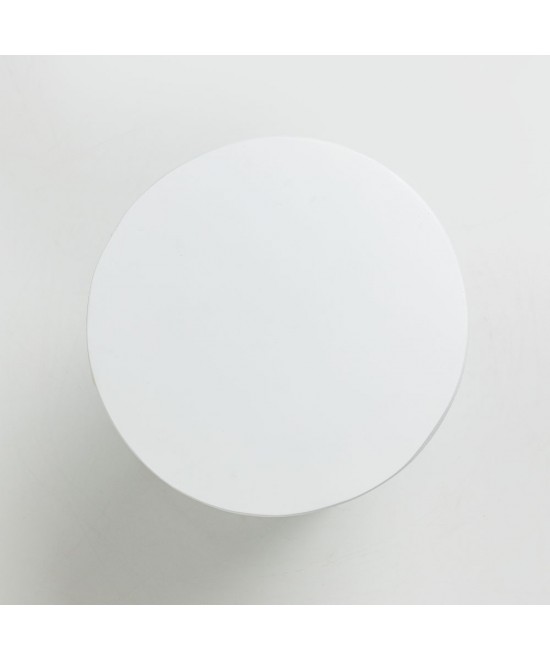 LITHOS HANDLE SIDE TABLE ΛΕΥΚΟ 36.5x36.5x46.5cm