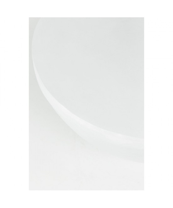 LITHOS CENTRAL COFFEE TABLE ΛΕΥΚΟ 68x68x36cm