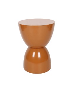 NIVA SIDE TABLE ΚΑΦΕ ΑΝΟΙΧΤΟ 36x36x48.5cm