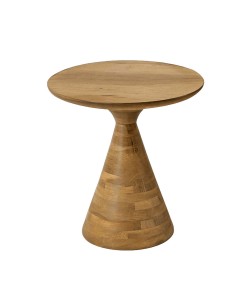 VERTEX COFFEE TABLE ΦΥΣΙΚΟ 50x50x55cm