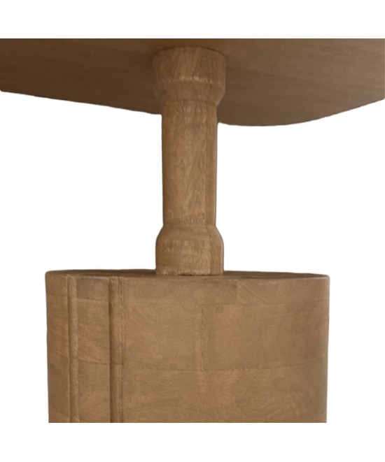 TETRIS COFFEE TABLE SET 3ΤΕΜ ΦΥΣΙΚΟ 45x45x60cm TETRIS COFFEE TABLE SET 3ΤΕΜ ΦΥΣΙΚΟ 45x45x60cm