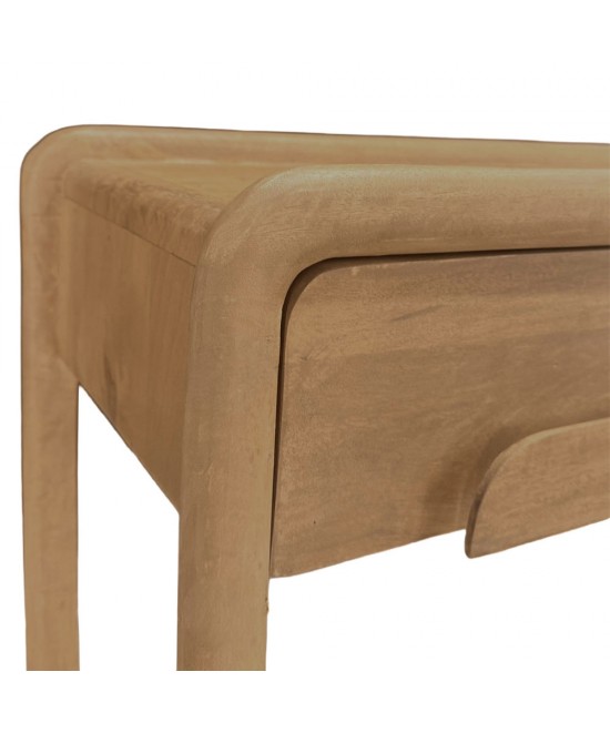 WABI ΚΟΝΣΟΛΑ 2ΣΥΡΤΑΡΙΑ ΦΥΣΙΚΟ 110x38x77cm WABI ΚΟΝΣΟΛΑ 2ΣΥΡΤΑΡΙΑ ΦΥΣΙΚΟ 110x38x77cm