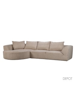 BIBO ΚΑΝΑΠΕΣ ΓΩΝΙΑ ΑΡΙΣΤΕΡΗ GREZ ANTHOLOGY 02 350x192x88cm