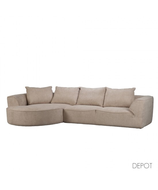 BIBO ΚΑΝΑΠΕΣ ΓΩΝΙΑ ΑΡΙΣΤΕΡΗ GREZ ANTHOLOGY 02 350x192x88cm BIBO ΚΑΝΑΠΕΣ ΓΩΝΙΑ ΑΡΙΣΤΕΡΗ GREZ ANTHOLOGY 02 350x192x88cm