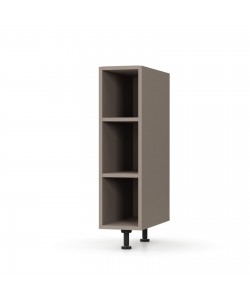 Charlotte κάτω ντουλάπι με ράφια 20x46.5x82εκ Μόκα Charlotte κάτω ντουλάπι με ράφια 20x46.5x82εκ Μόκα