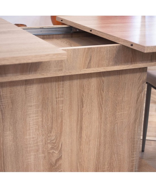 RENO II ΤΡΑΠΕΖΙ ΚΟΥΖΙΝΑΣ 140(180)x80x75cm SONOMA