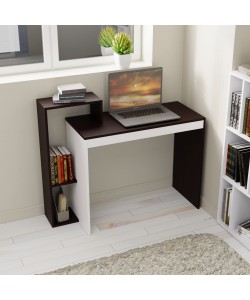 Γραφείο 110x40x90εκ Wenge-Λευκό