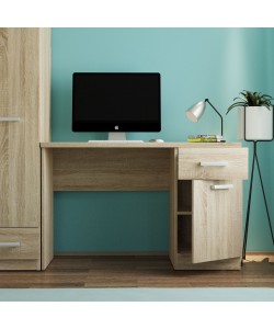 Γραφείο Top Mix 120x55x77cm Σονόμα ένα ντουλάπι και ένα συρτάρι