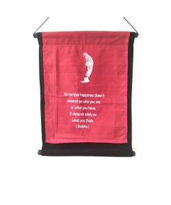 Διακοσμητικό Τοίχου Καδράκι με όμορφα χρώματα Κόκκινο 38x45εκ