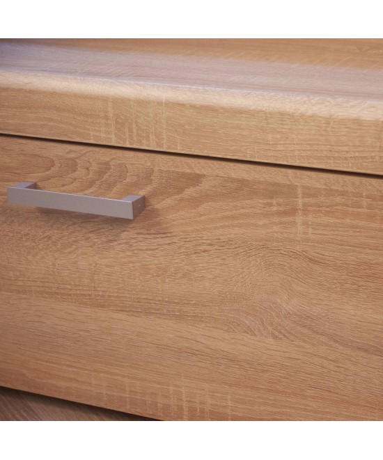 Έπιπλο TV Damis 200x45x39εκ Με MDF Διακόσμηση Sonoma