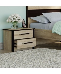 Κομοδίνο Scarlet Σονόμα-Βέγκε 50x36x40,5cm