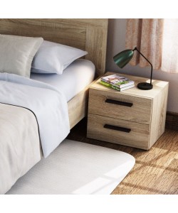 Κομοδίνο Solo Σονόμα-Βέγκε 45x35x38.5cm Κομοδίνο Solo Σονόμα-Βέγκε 45x35x38.5cm