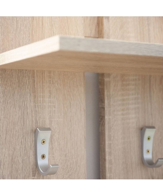 Κρεμάστρα Τοίχου Wie 60x23x100cm Σονόμα