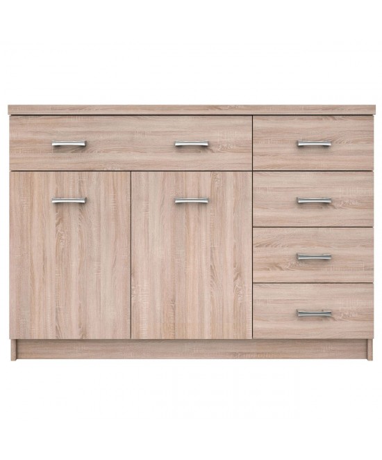 Μπουφές ΚΟΜ2D5S 120x33x85εκ Sonoma