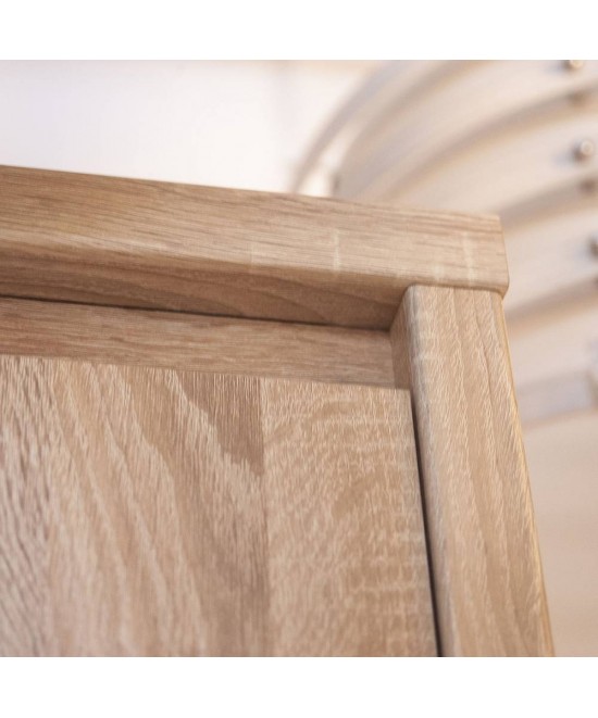 Ντουλάπα Δίφυλλη Norton Sonoma  88x55x210εκ