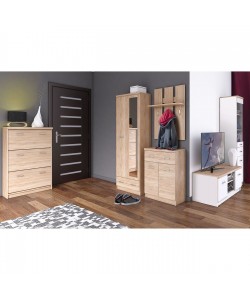 Παπουτσοθήκη BUT3K 80x27x121εκ Σονόμα