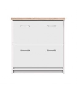 Παπουτσοθήκη Top Mix 80x27x85cm Λευκή-Σονόμα