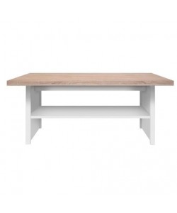 Τραπέζι Σαλονιού Law Σονόμα-Λευκό115x55cm.