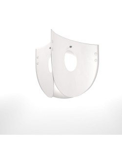 Φωτιστικό Κρεμαστό Chios Μονόφωτο Λευκό (PP+PVC) Ε27 58x58x80cm