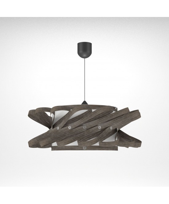 Φωτιστικό Κρεμαστό Majorka Μονόφωτο Γκρί (PP+PVC) Ε27 58x58x80cm Φωτιστικό Κρεμαστό Majorka Μονόφωτο Γκρί (PP+PVC) Ε27 58x58x80cm