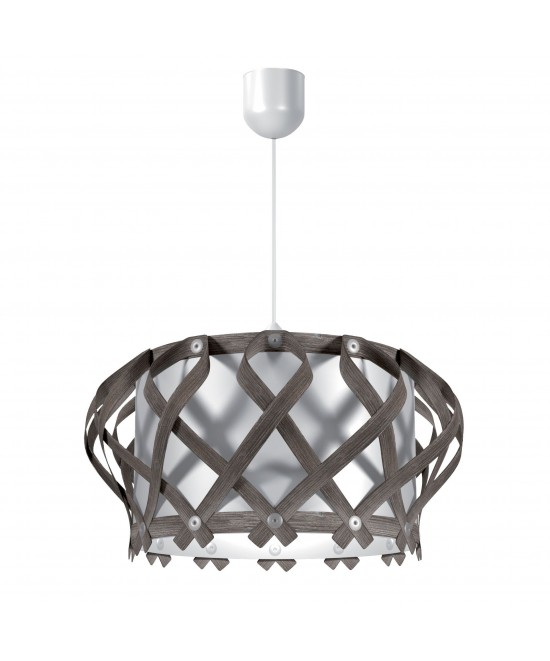 Φωτιστικό Κρεμαστό Venice Μονόφωτο Γκρί (PP+PVC) Ε27 42x42x80cm Φωτιστικό Κρεμαστό Venice Μονόφωτο Γκρί (PP+PVC) Ε27 42x42x80cm