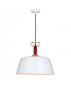 Φωτιστικό Κρεμαστό Μονόφωτο Μεταλλικό Άσπρο Γυαλιστερό Ε27 40x40x150cm Φωτιστικό Κρεμαστό Μονόφωτο Μεταλλικό Άσπρο Γυαλιστερό Ε27 40x40x150cm