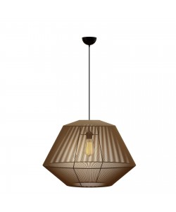 Κρεμαστό Μονόφωτο Φωτιστικό 802 Ε27 Φ40x130cm