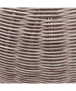 Κρεμαστό Μονόφωτο Φωτιστικό Ψάθα Ε27 Φ45x100cm