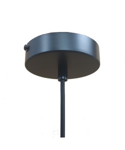 Κρεμαστό Μονόφωτο Φωτιστικό Ψάθα Ε27 Φ45x100cm