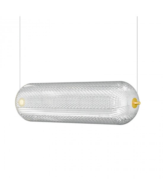 Φωτιστικό Κρεμαστό Ράγα Led 60W 4000K Χρυσό 60x15x120cm Φωτιστικό Κρεμαστό Ράγα Led 60W 4000K Χρυσό 60x15x120cm