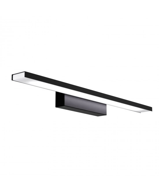 Φωτιστικό Τοίχου Led 12W 4000K Μαύρο 60x8.5x5cm Φωτιστικό Τοίχου Led 12W 4000K Μαύρο 60x8.5x5cm