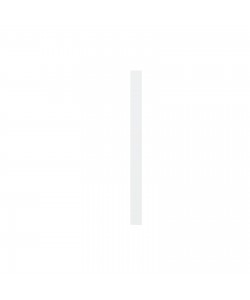 Modest Καταφραγή Ντουλαπιού Λευκό 5x1.6x72cm