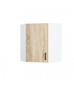 Modest Πάνω Ντουλάπι Γωνιακό Σονόμα 60-60x30x72cm