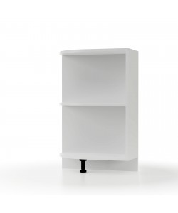 Modest Κάτω Γωνιακό Ντουλάπι Λευκό 28x55x82cm